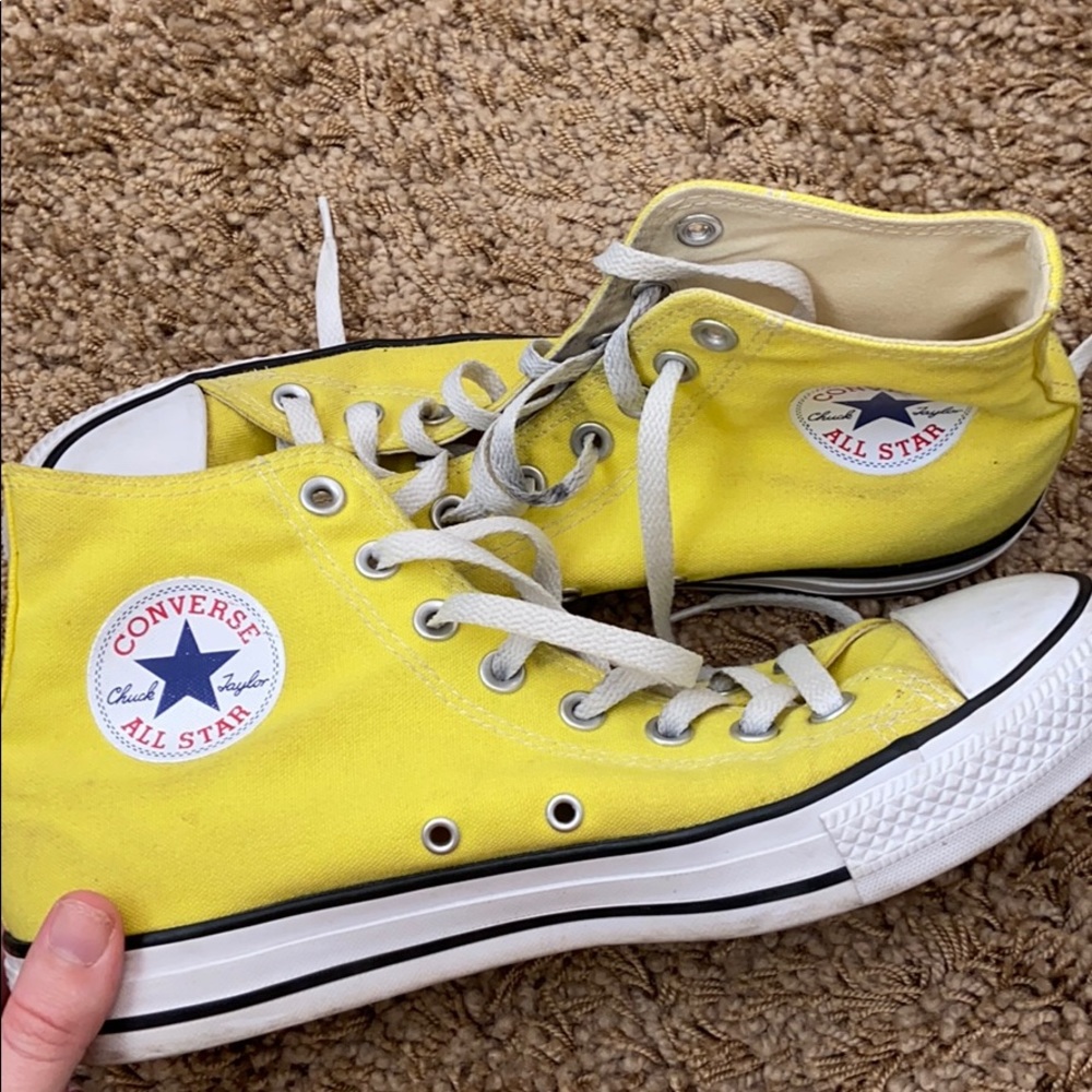 🍋Yellow Converse🍋